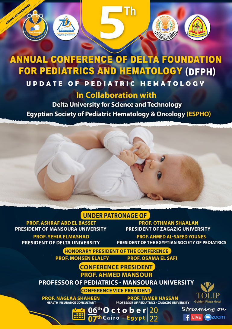5th Annual Conference of Delta Foundation for Pediatrics and Hematology (DFPH)